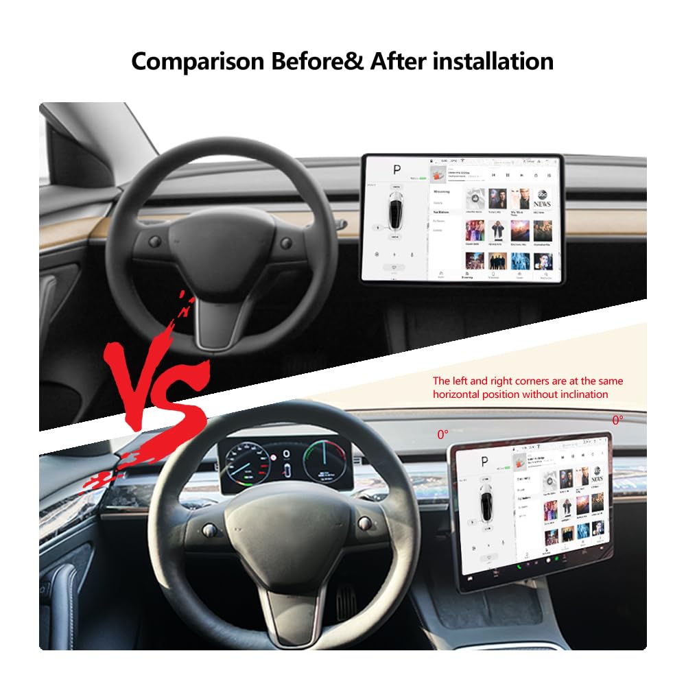 Novozopai Tesla Model 3/Y Bildschirm-Drehgelenk - neigbar - vier Richtungen