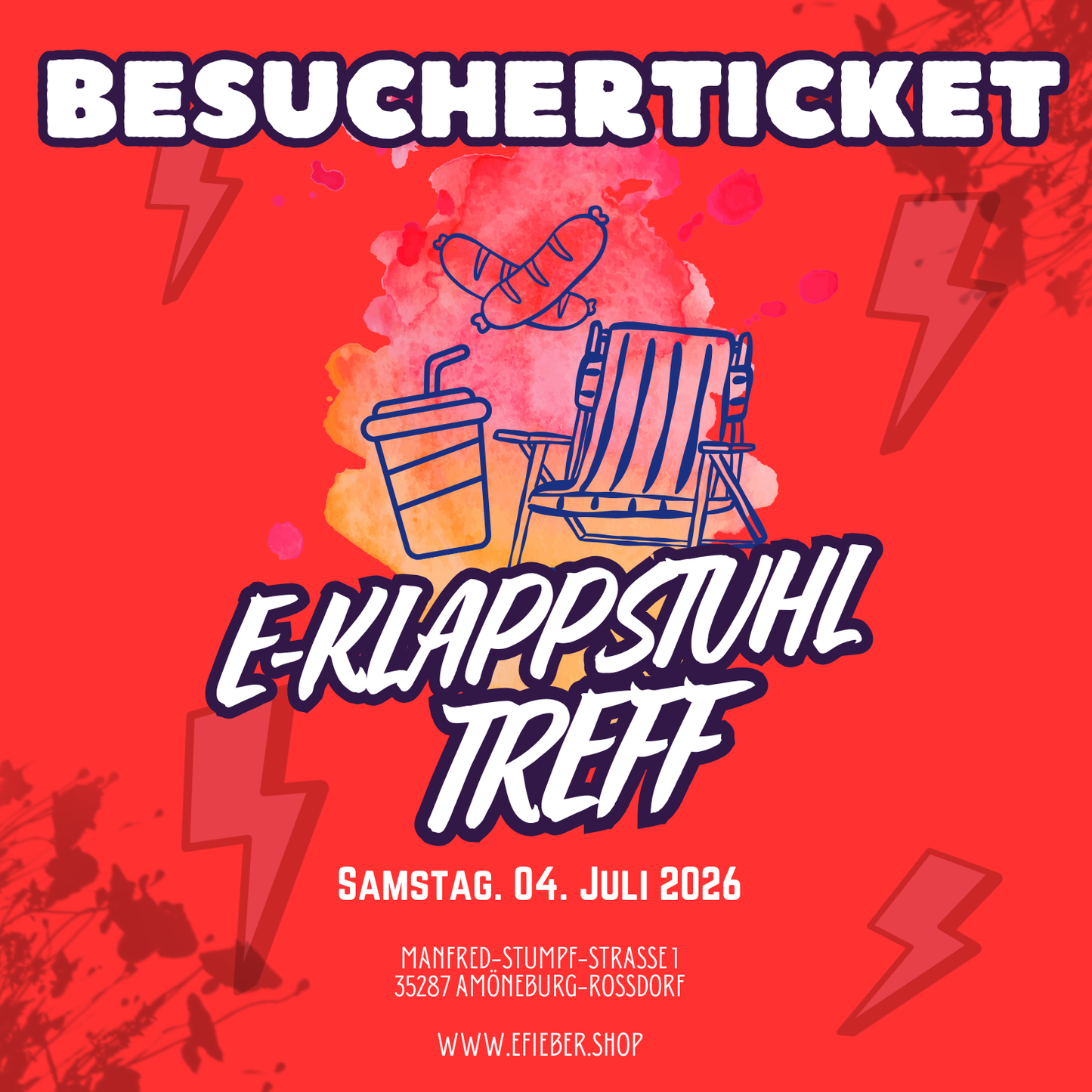 E-KLAPPSTUHL TREFF 2026 - TICKET Besucherticket