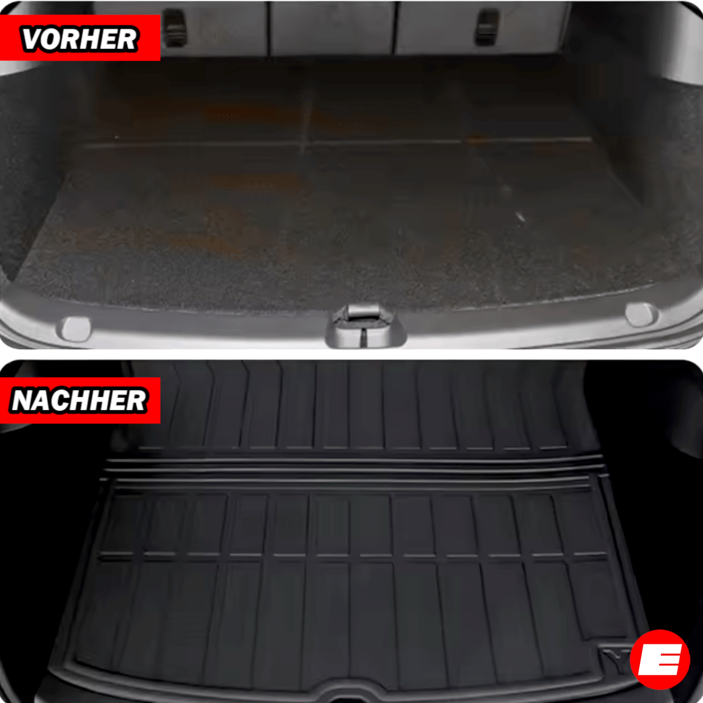 Model Y Kofferraummatte "EdelBoden" – der Premium Schutz für Dein Tesla Model Y
