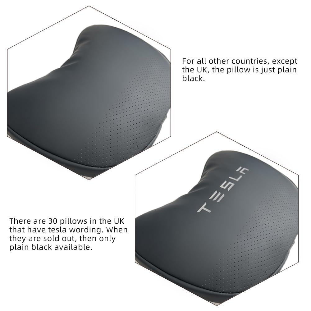 Tesbeauty Tesla Kopfstützenkissen - Tesla Model 3/Y (2er Set)