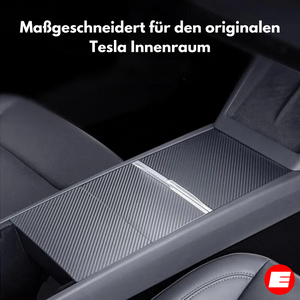 Carbon Folie für Tesla Model 3 (Highland) Mittelkonsole (3-teilig)