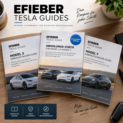 EFIEBER Tesla Guides | Abholung & Gebrauchtwagenkauf