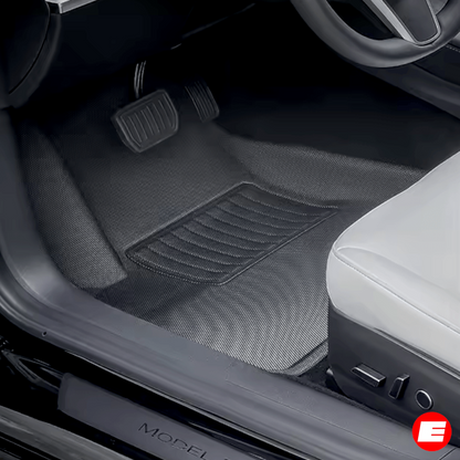 Model 3 PreFacelift/Highland Fußmatten "EdelBoden" Set – der Premium Schutz für Dein Tesla Model 3