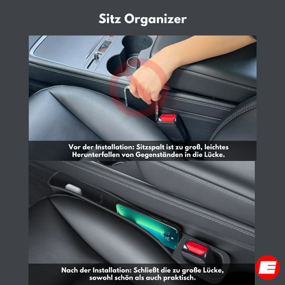 Praktisches Sitz Organizer Set für Tesla Model Y